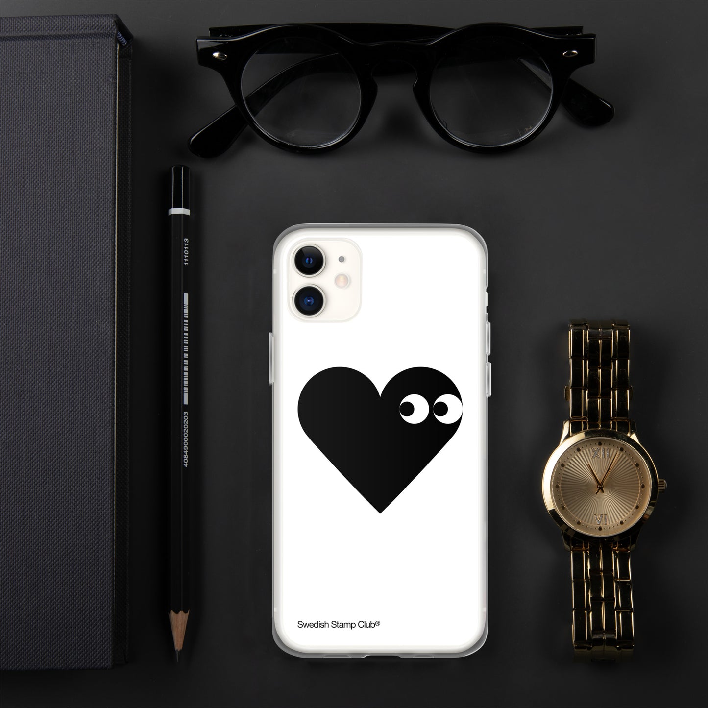 Black Heart - Iphone Case