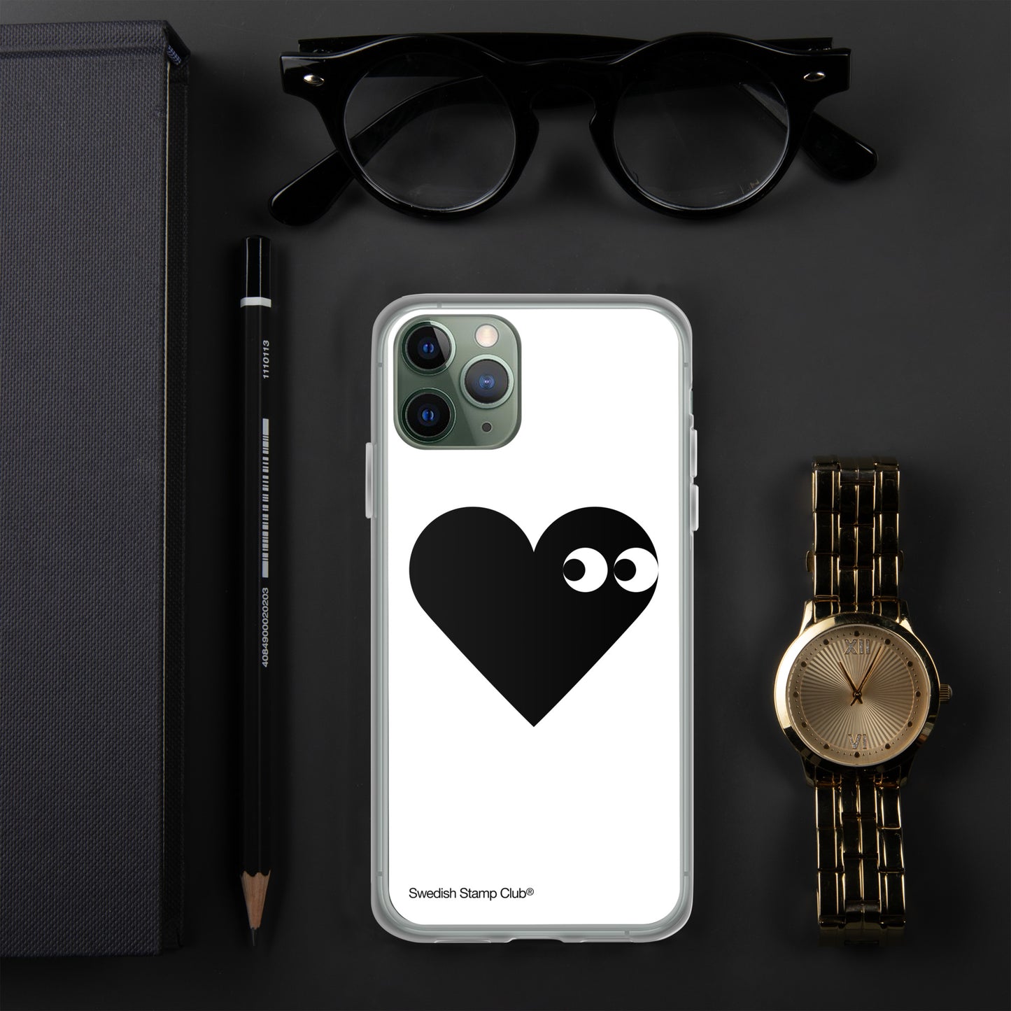 Black Heart - Iphone Case