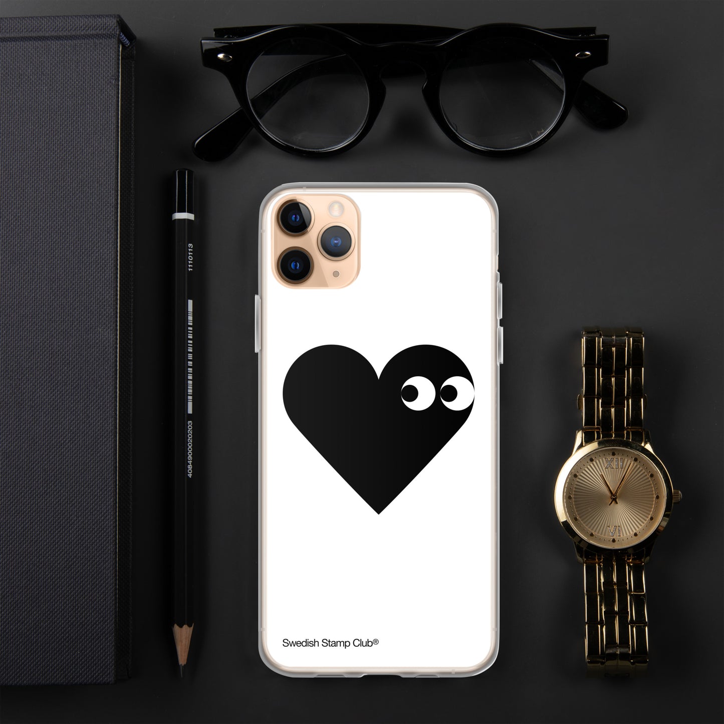 Black Heart - Iphone Case