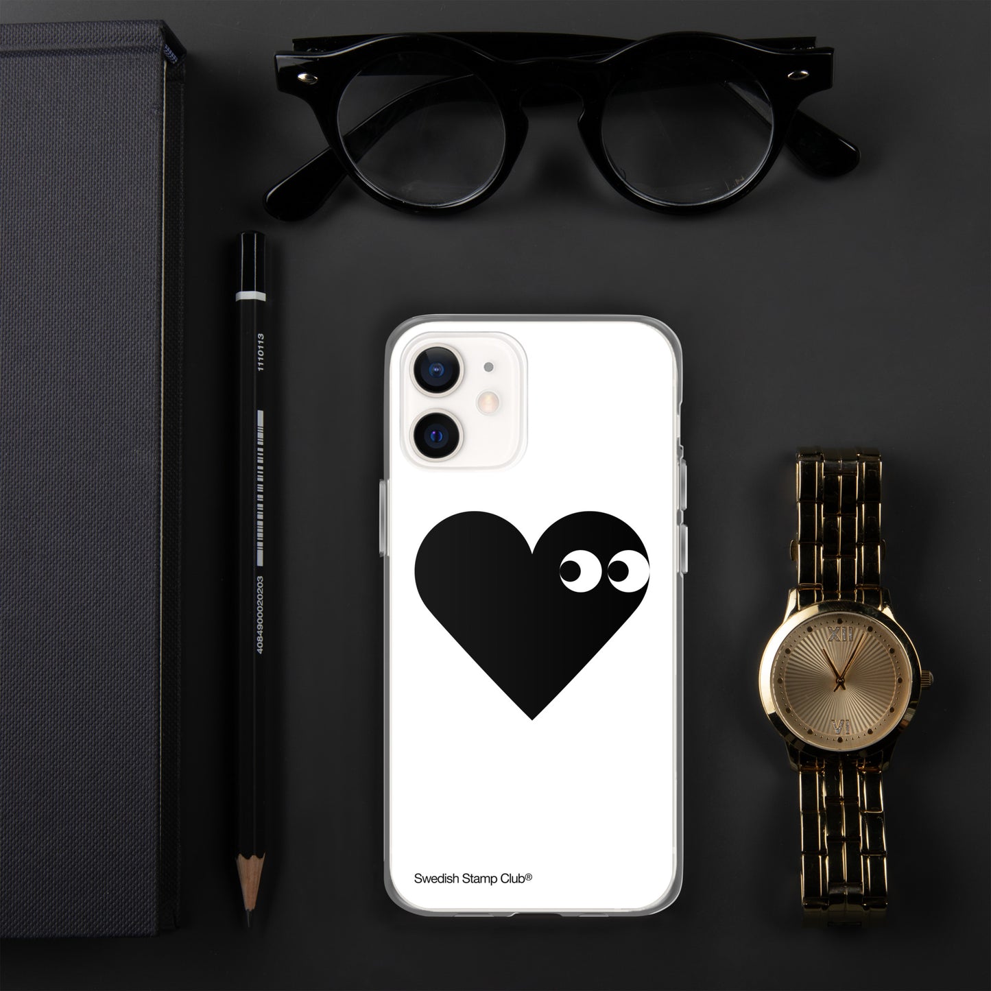 Black Heart - Iphone Case