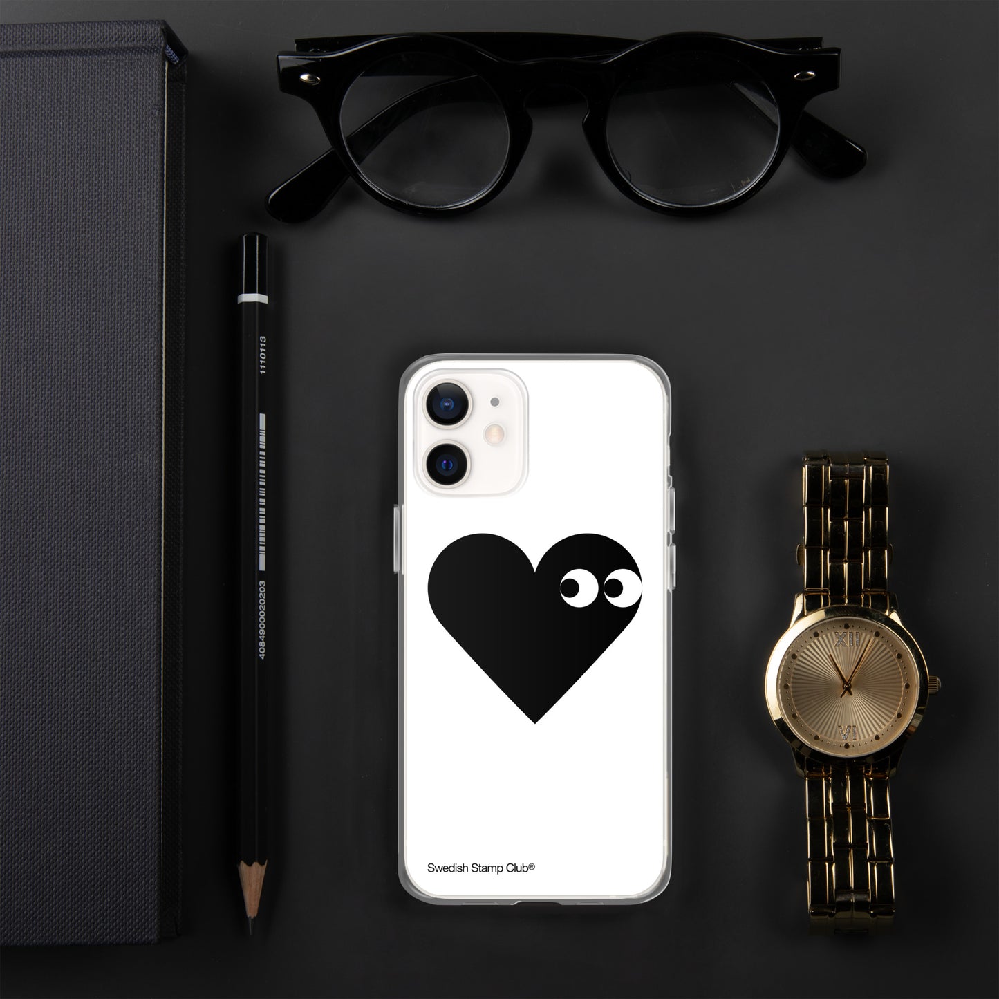 Black Heart - Iphone Case