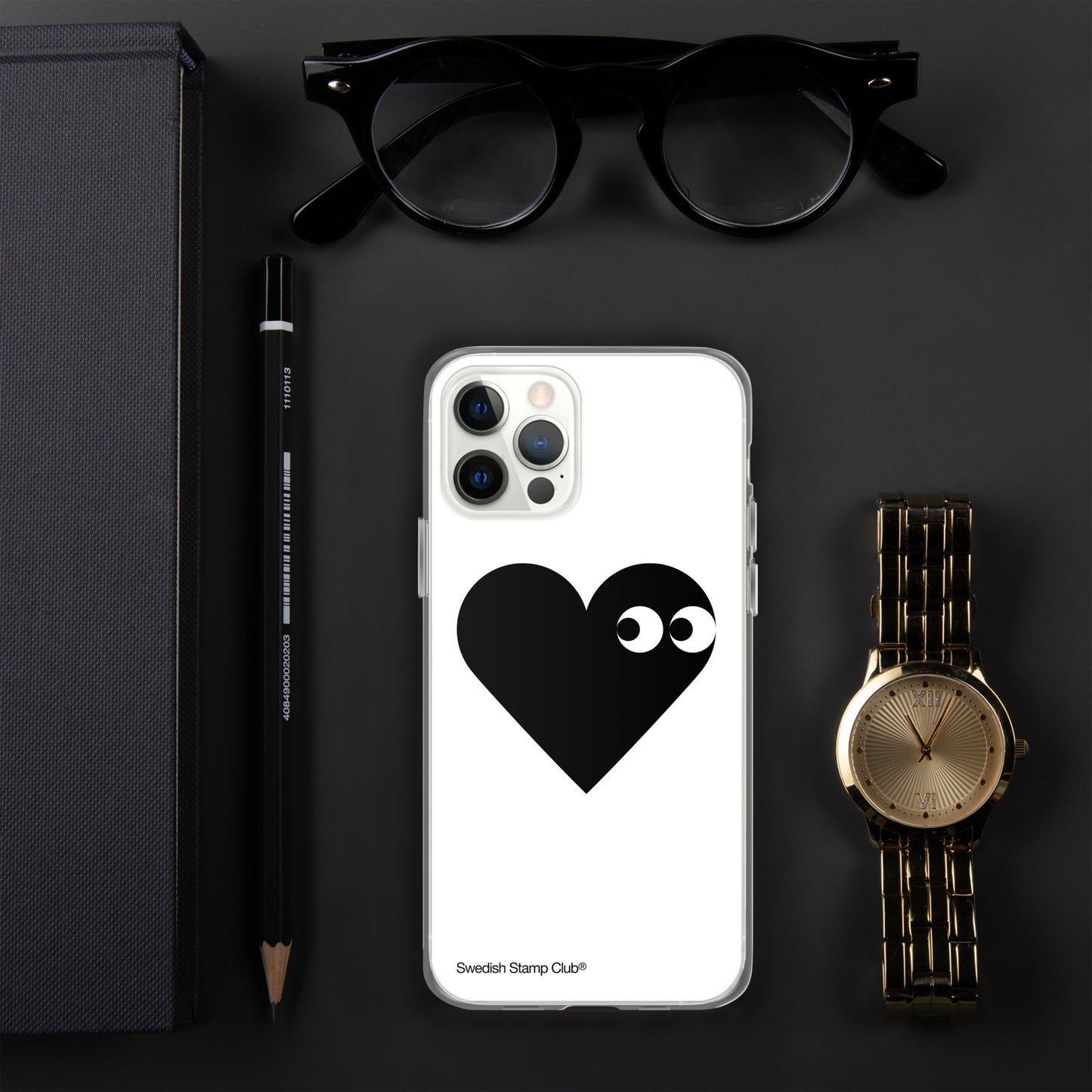 Black Heart - Iphone Case