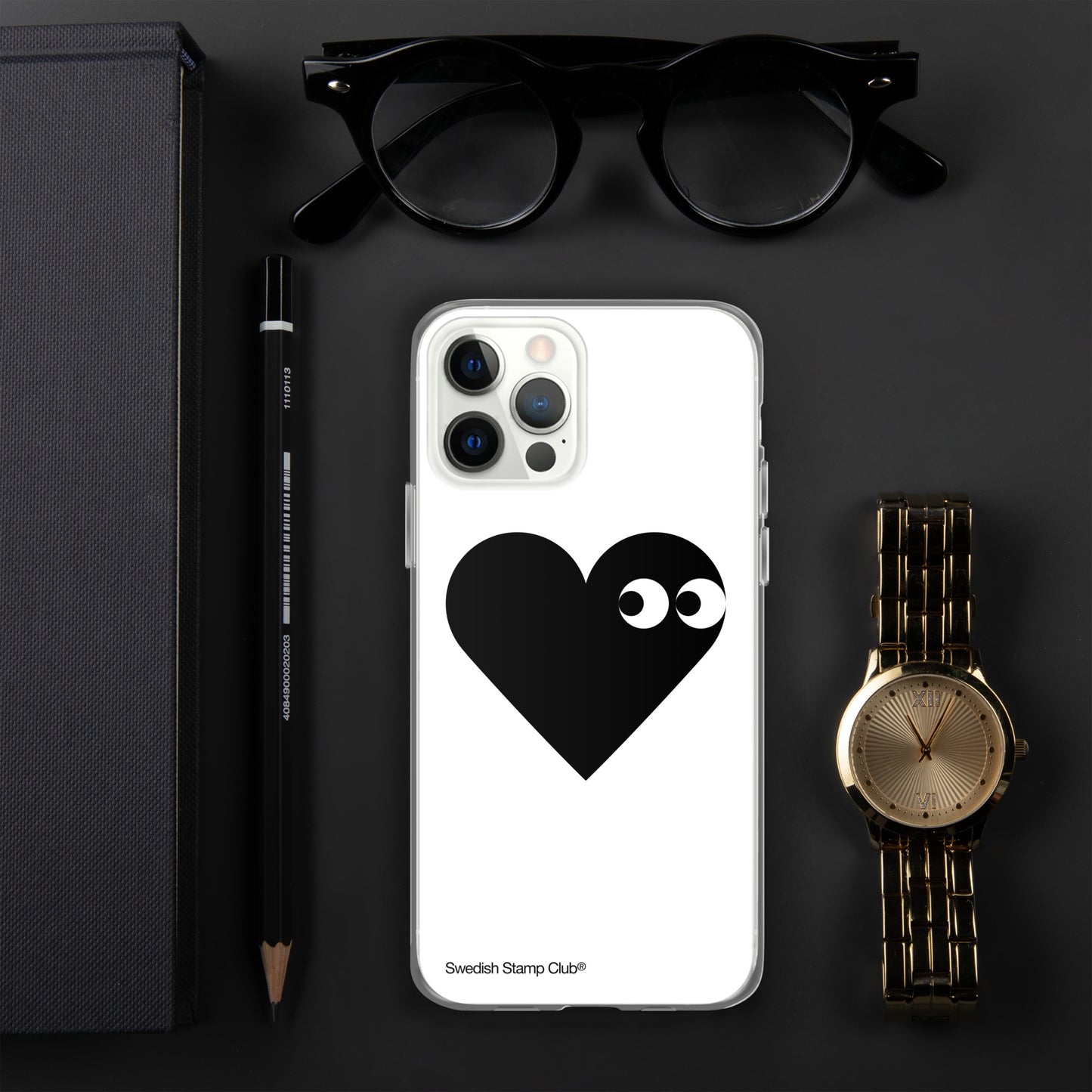 Black Heart - Iphone Case