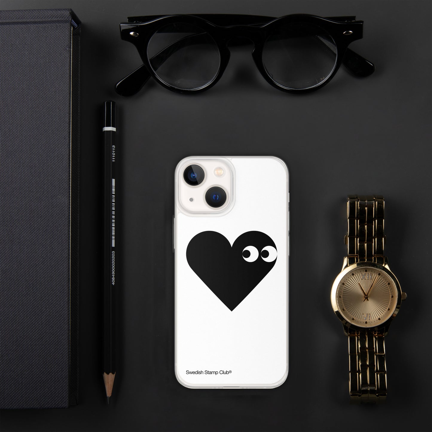 Black Heart - Iphone Case