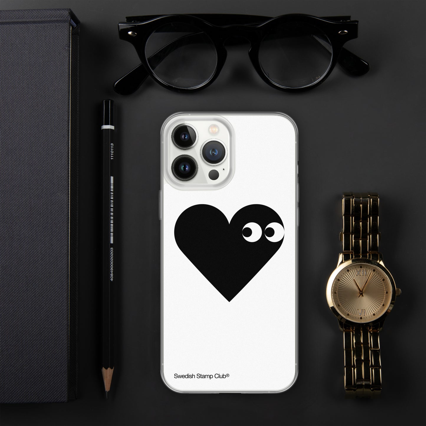 Black Heart - Iphone Case