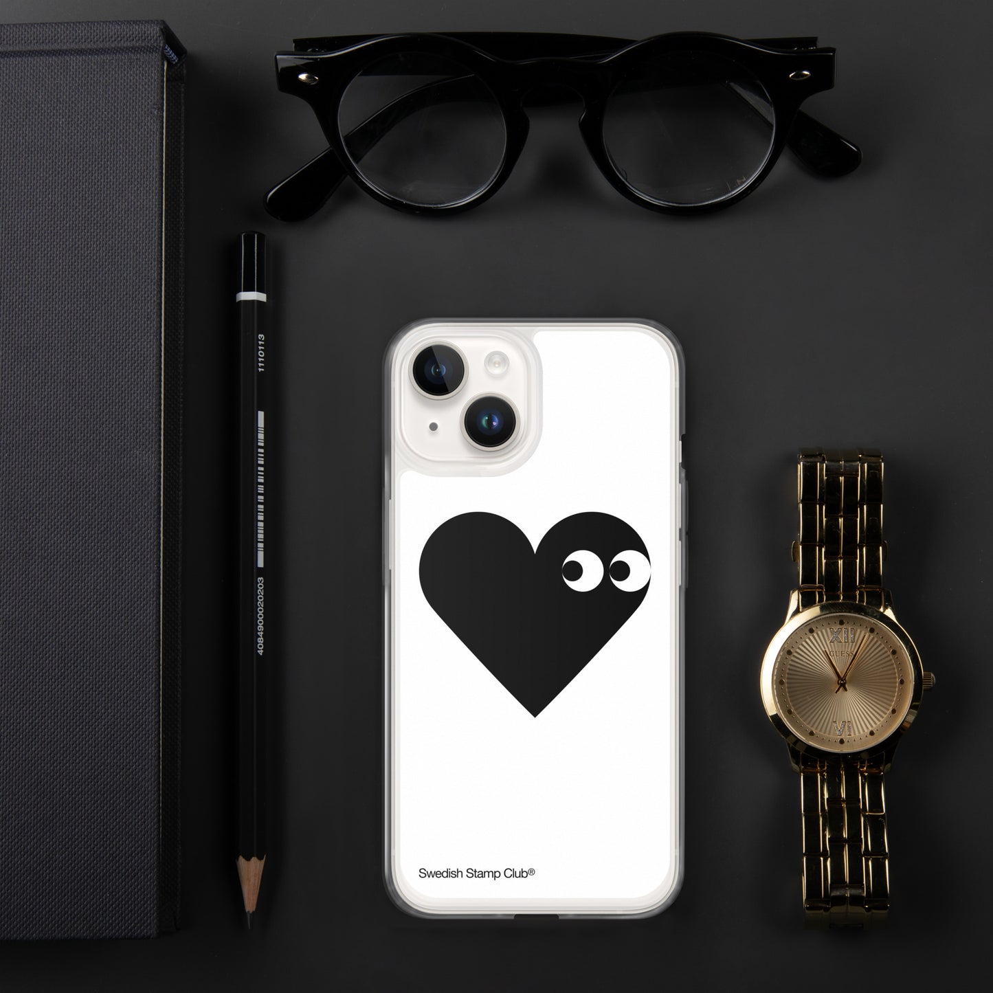 Black Heart - Iphone Case