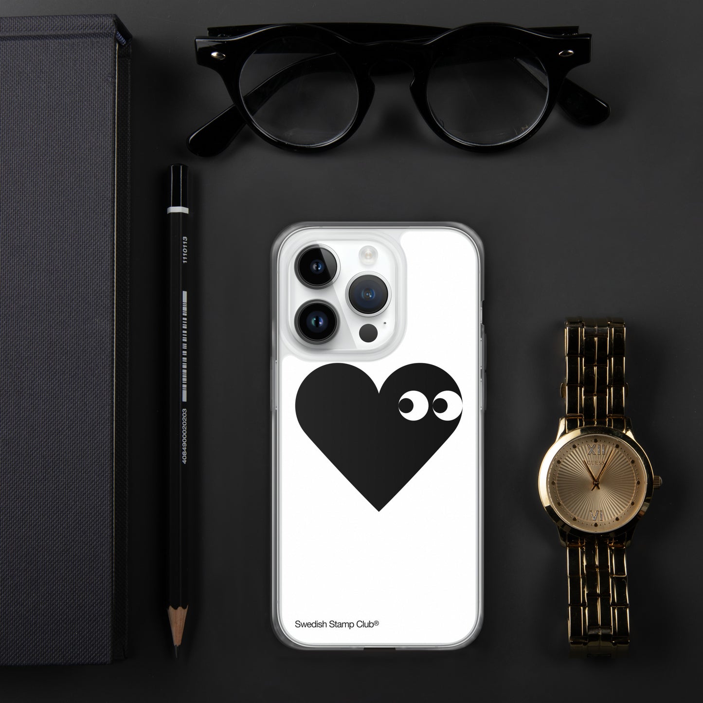 Black Heart - Iphone Case