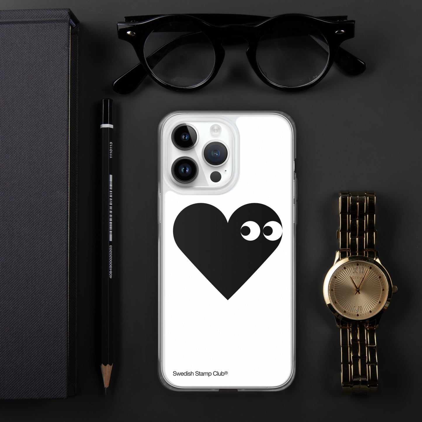 Black Heart - Iphone Case