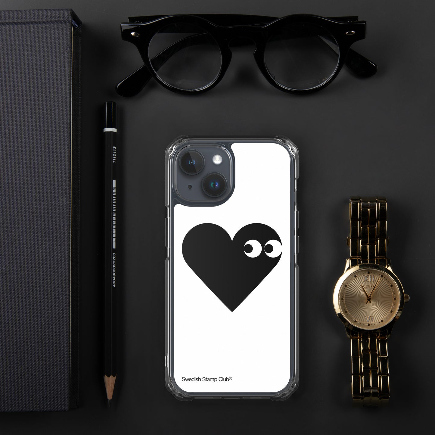 Black Heart - Iphone Case