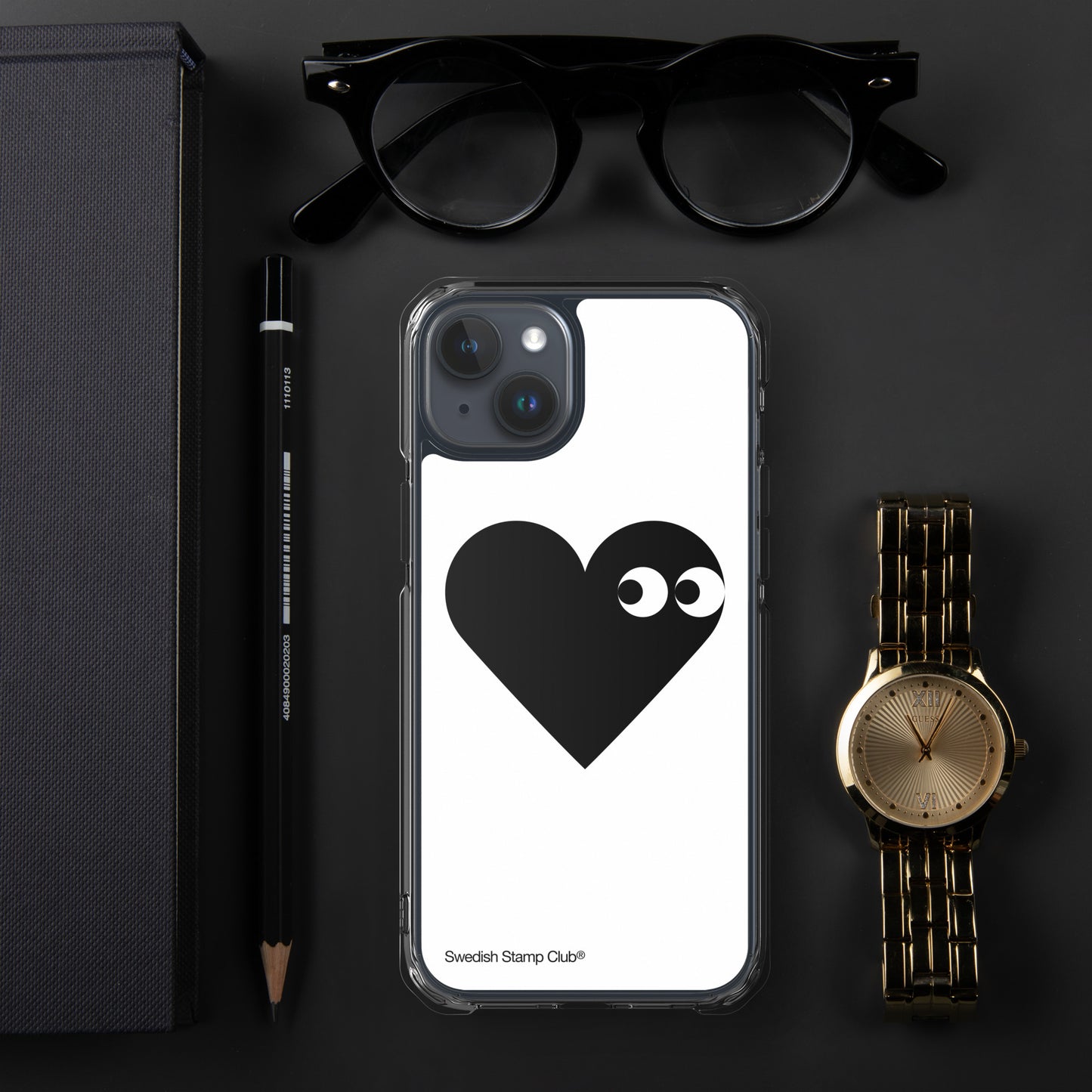 Black Heart - Iphone Case