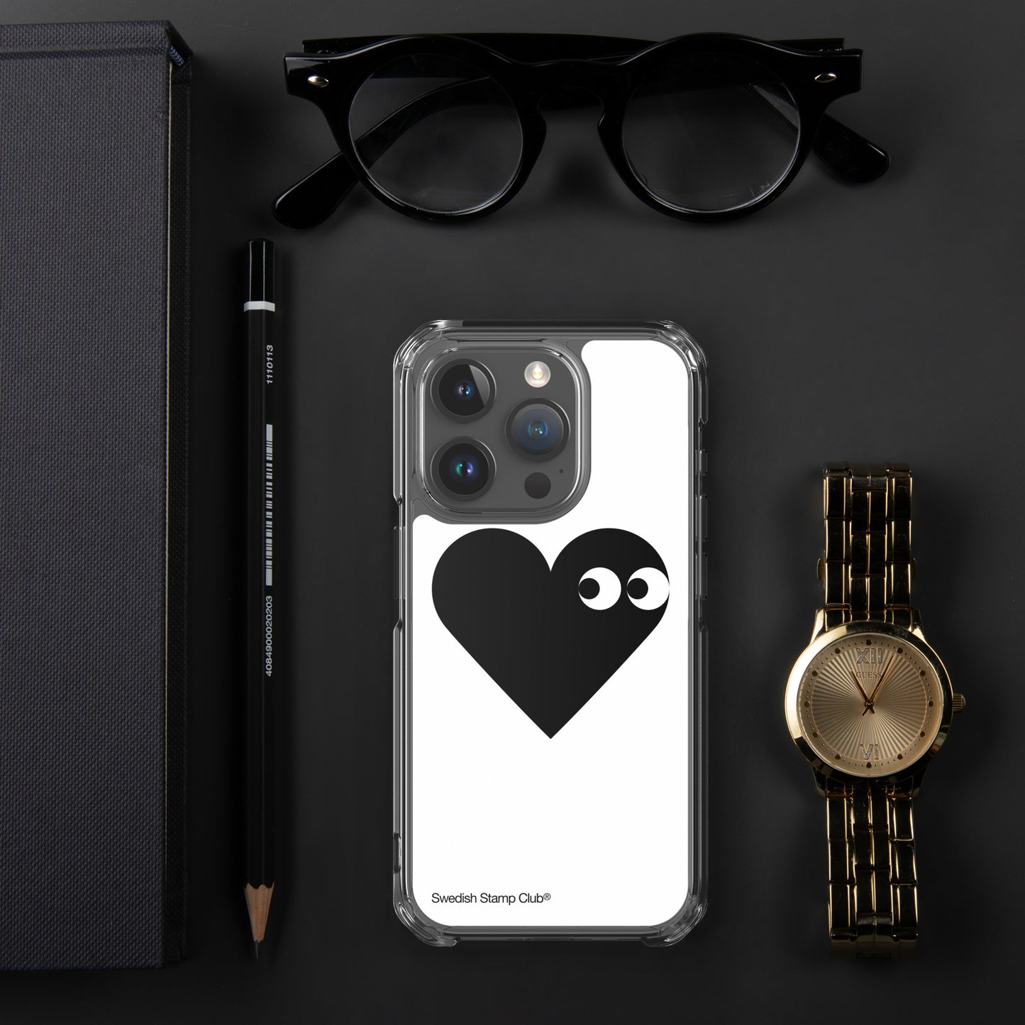 Black Heart - Iphone Case