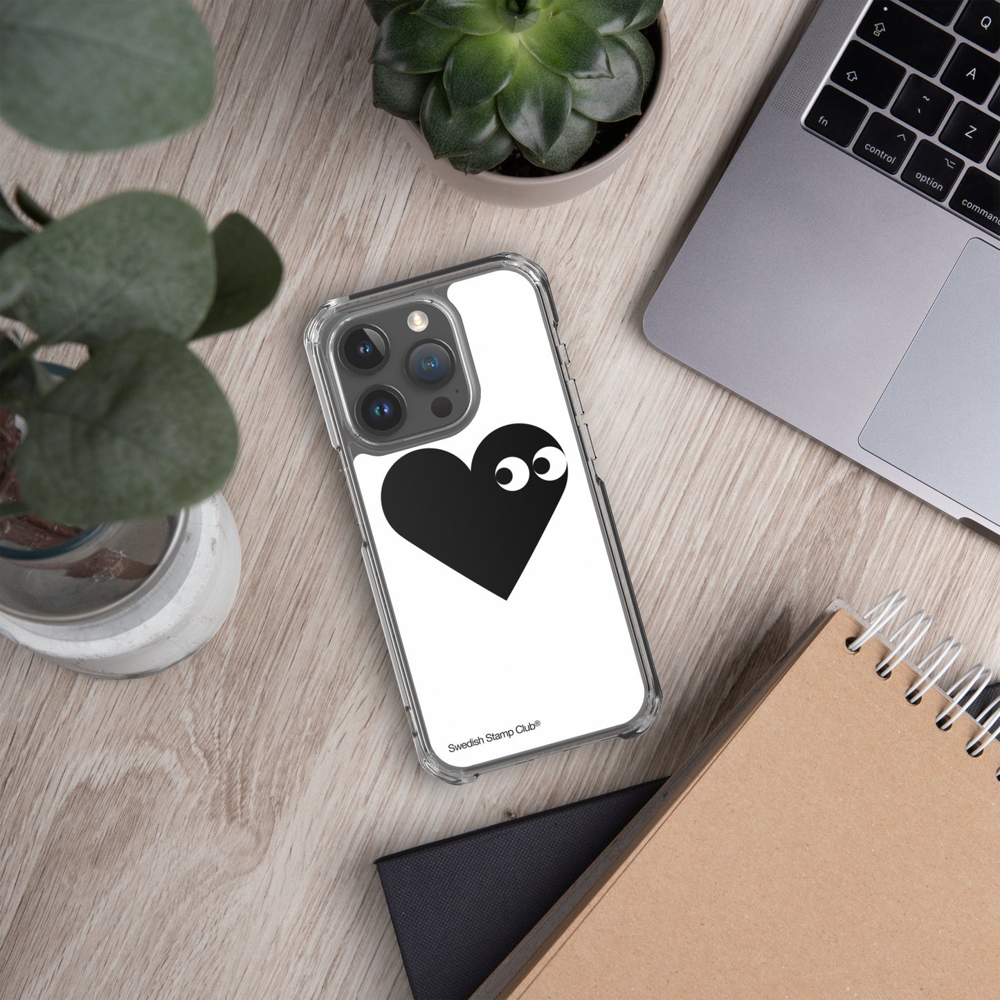 Black Heart - Iphone Case