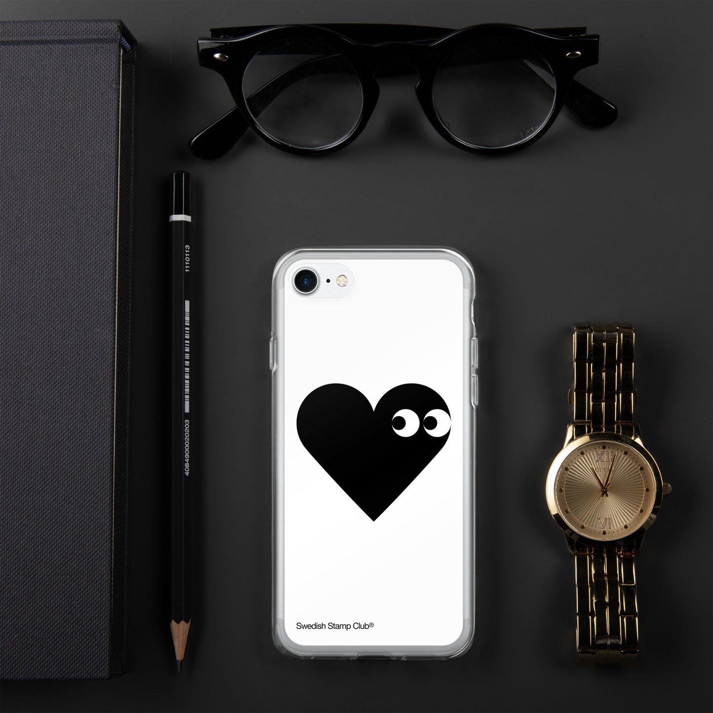 Black Heart - Iphone Case