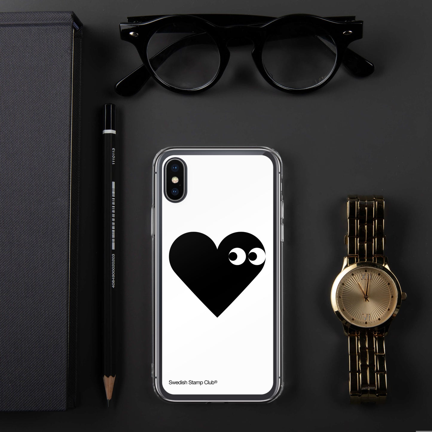 Black Heart - Iphone Case