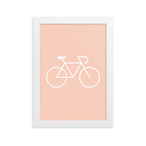 Framed Bicycle Poster