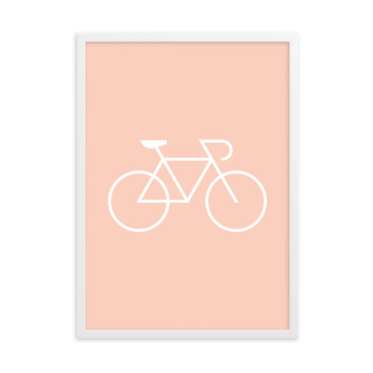 Framed Bicycle Poster