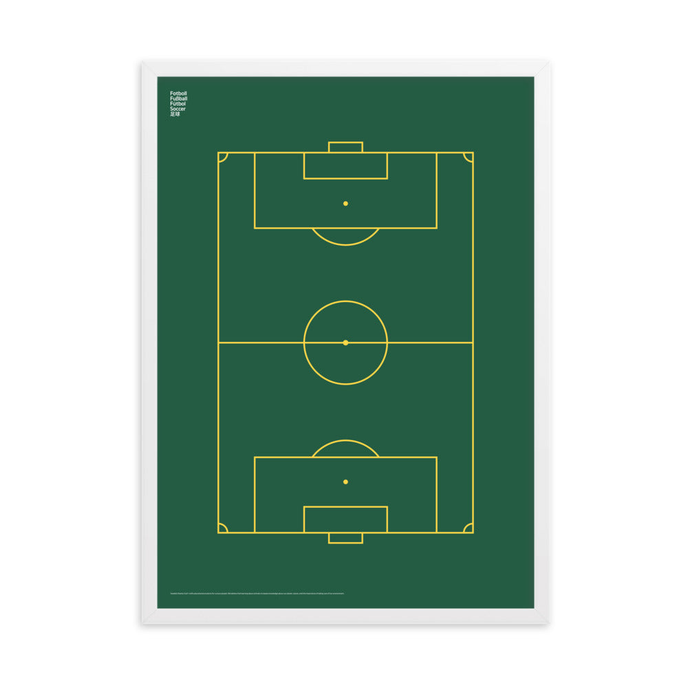 Framed Sport Soccer Field