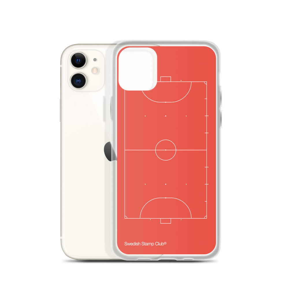 iPhone Case - Futsal Court (Red)