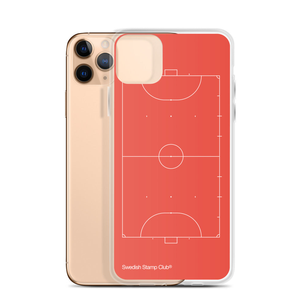 iPhone Case - Futsal Court (Red)