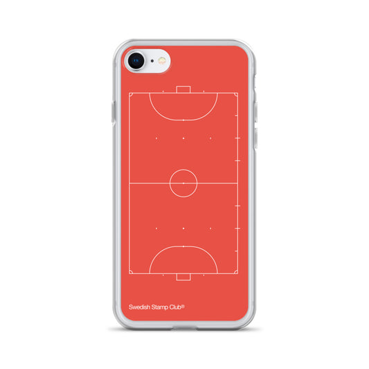 iPhone Case - Futsal Court (Red)