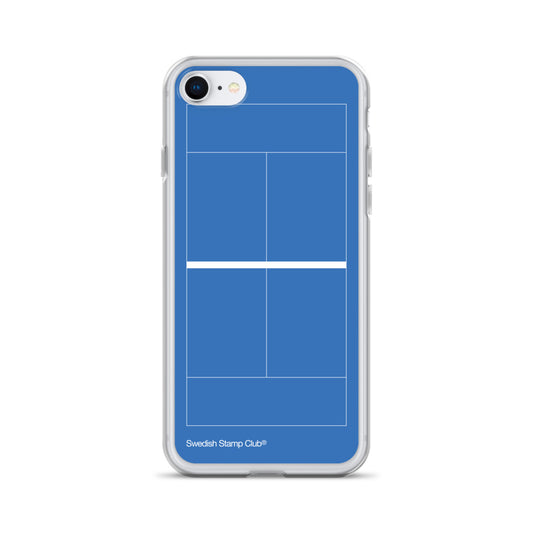 iPhone Case - Padel Court Blue