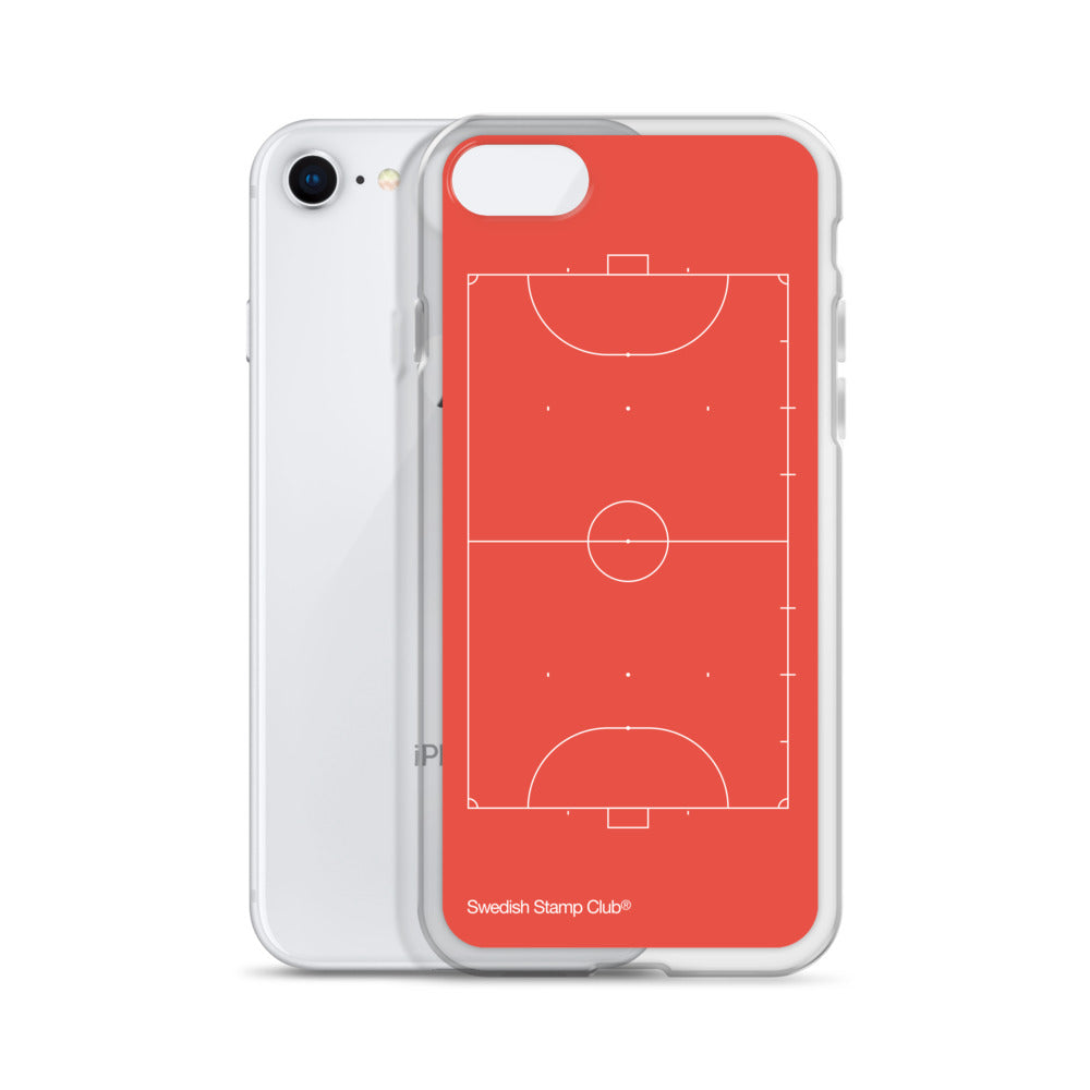 iPhone Case - Futsal Court (Red)