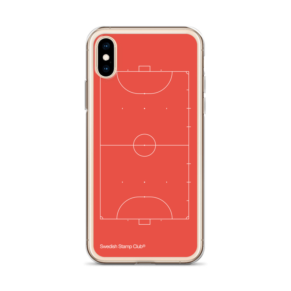 iPhone Case - Futsal Court (Red)