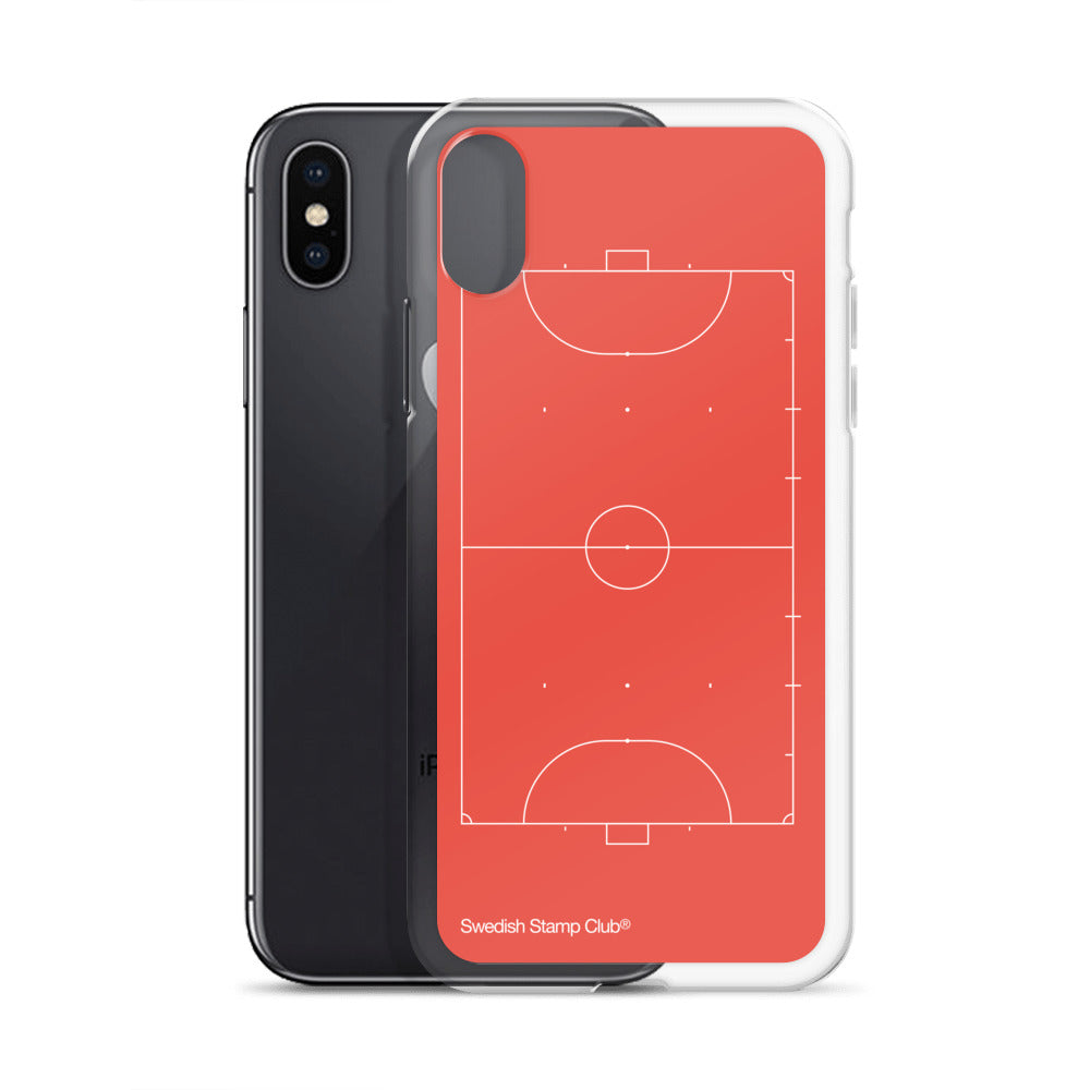 iPhone Case - Futsal Court (Red)