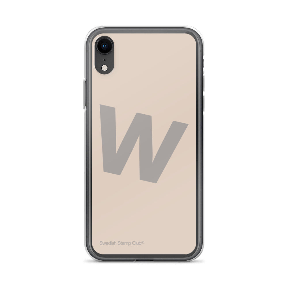 iPhone Case - Letter W