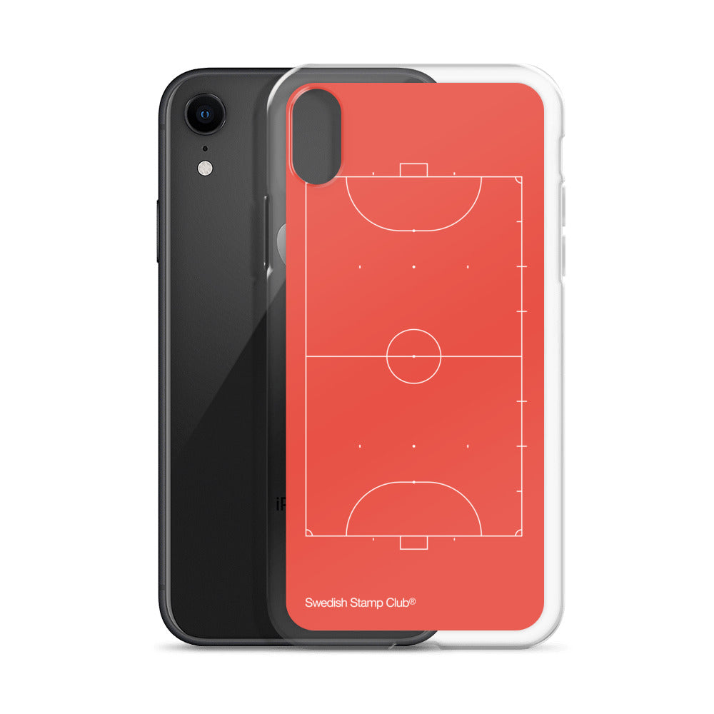 iPhone Case - Futsal Court (Red)