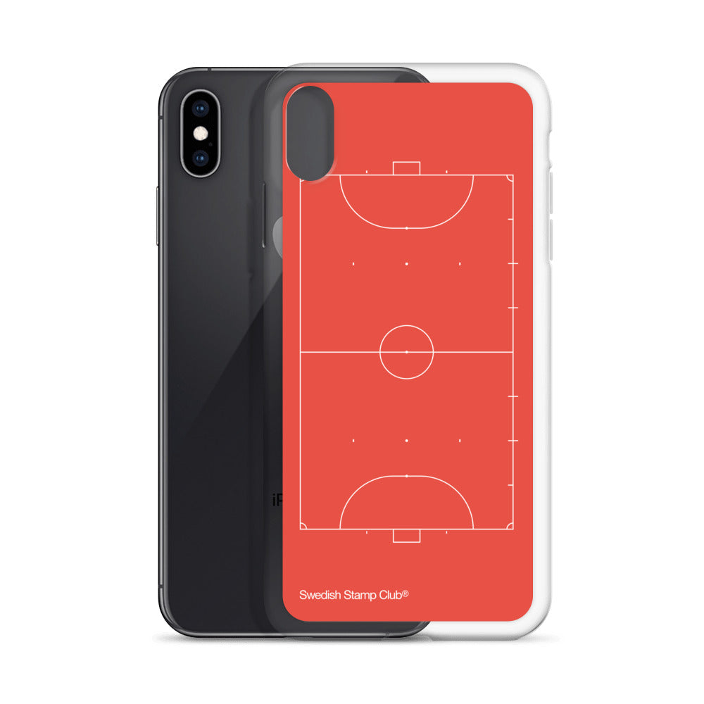 iPhone Case - Futsal Court (Red)