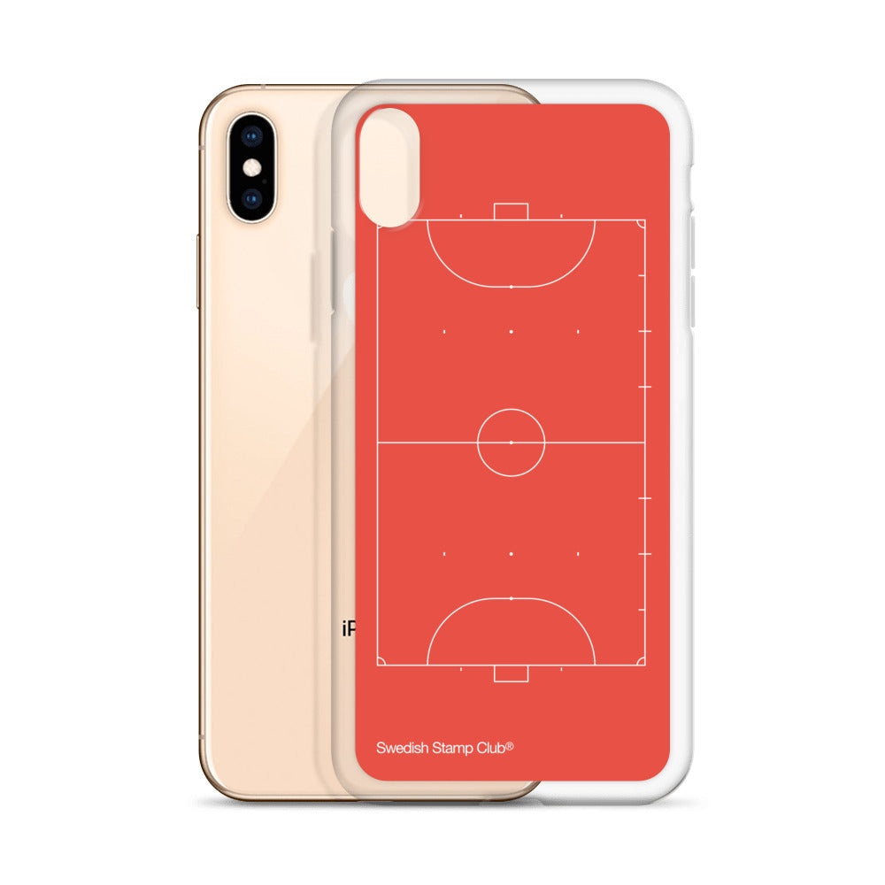 iPhone Case - Futsal Court (Red)