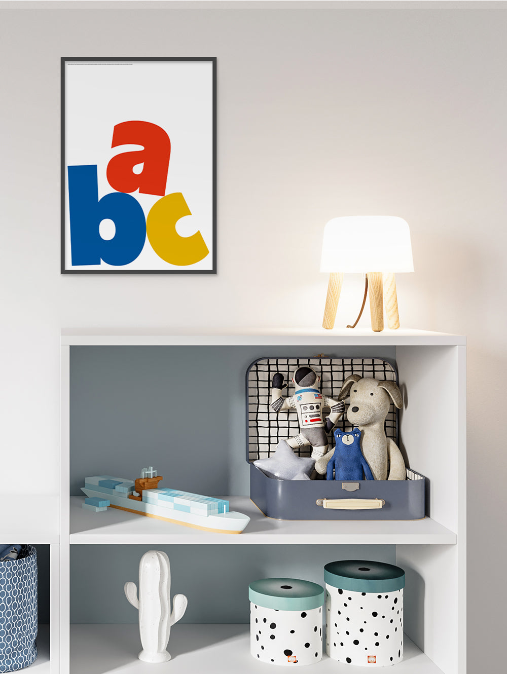 Letter ABC Poster