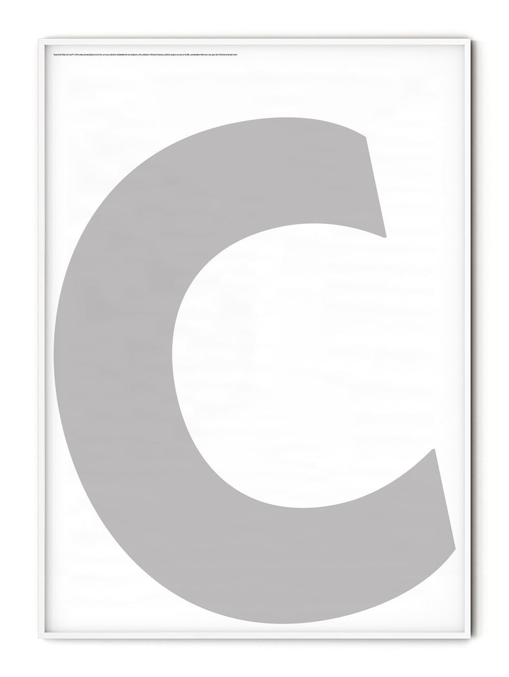 Letter C Poster