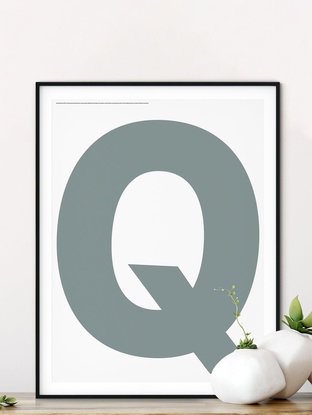 Letter Q Poster