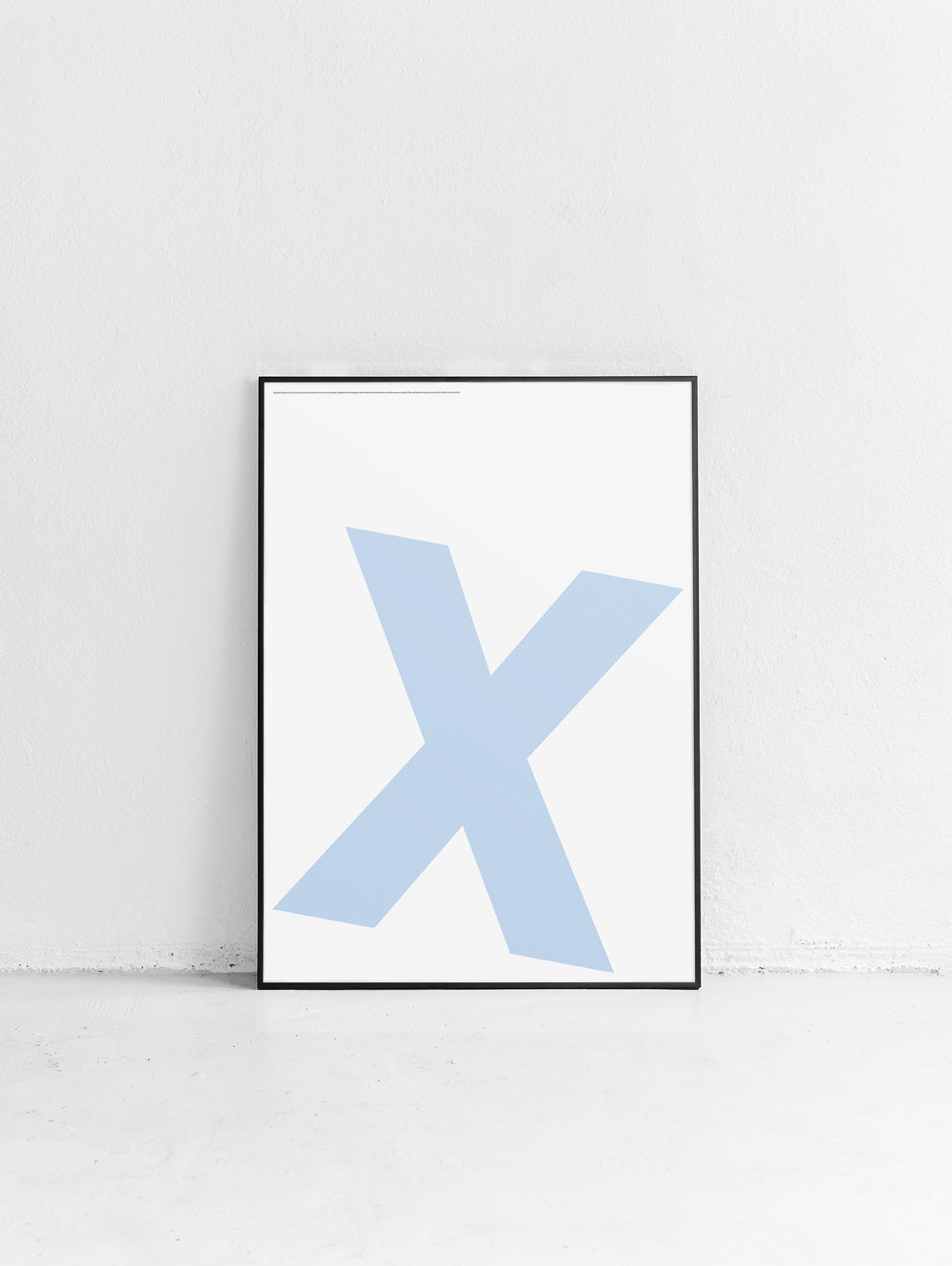 Letter X Poster
