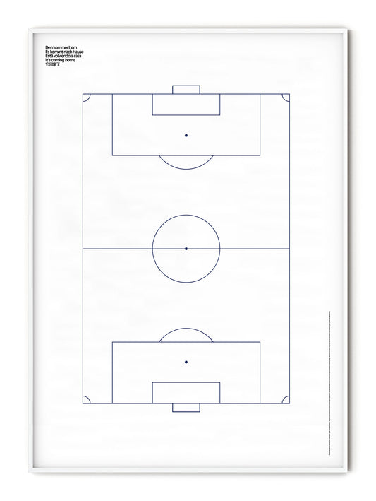 Sport Football It's Coming Home Limited Edition Poster