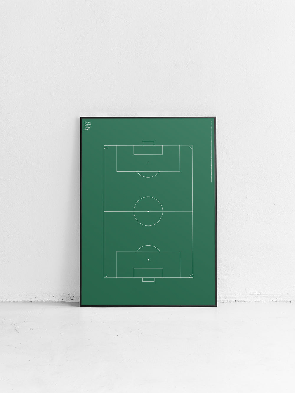 Sport Soccer Field Poster