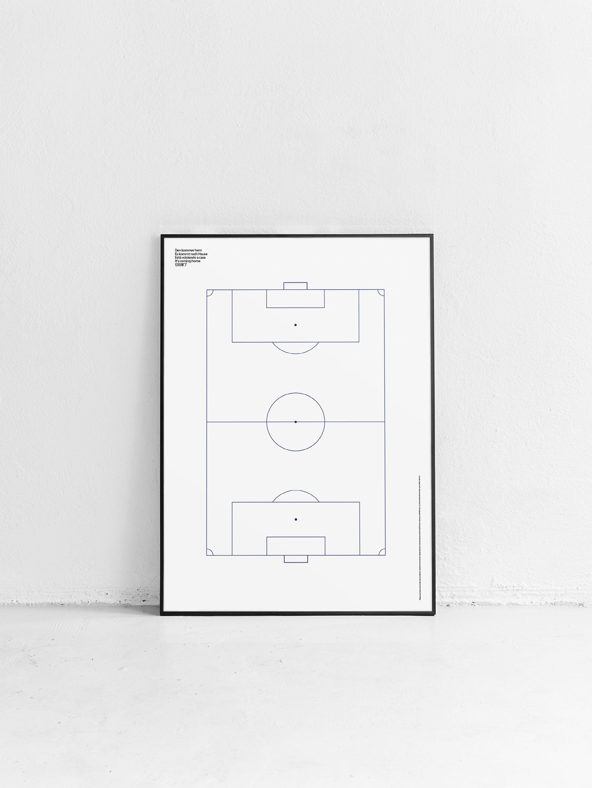 Sport Football It's Coming Home Limited Edition Poster