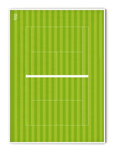Sport Tennis Court Wimbledon Poster