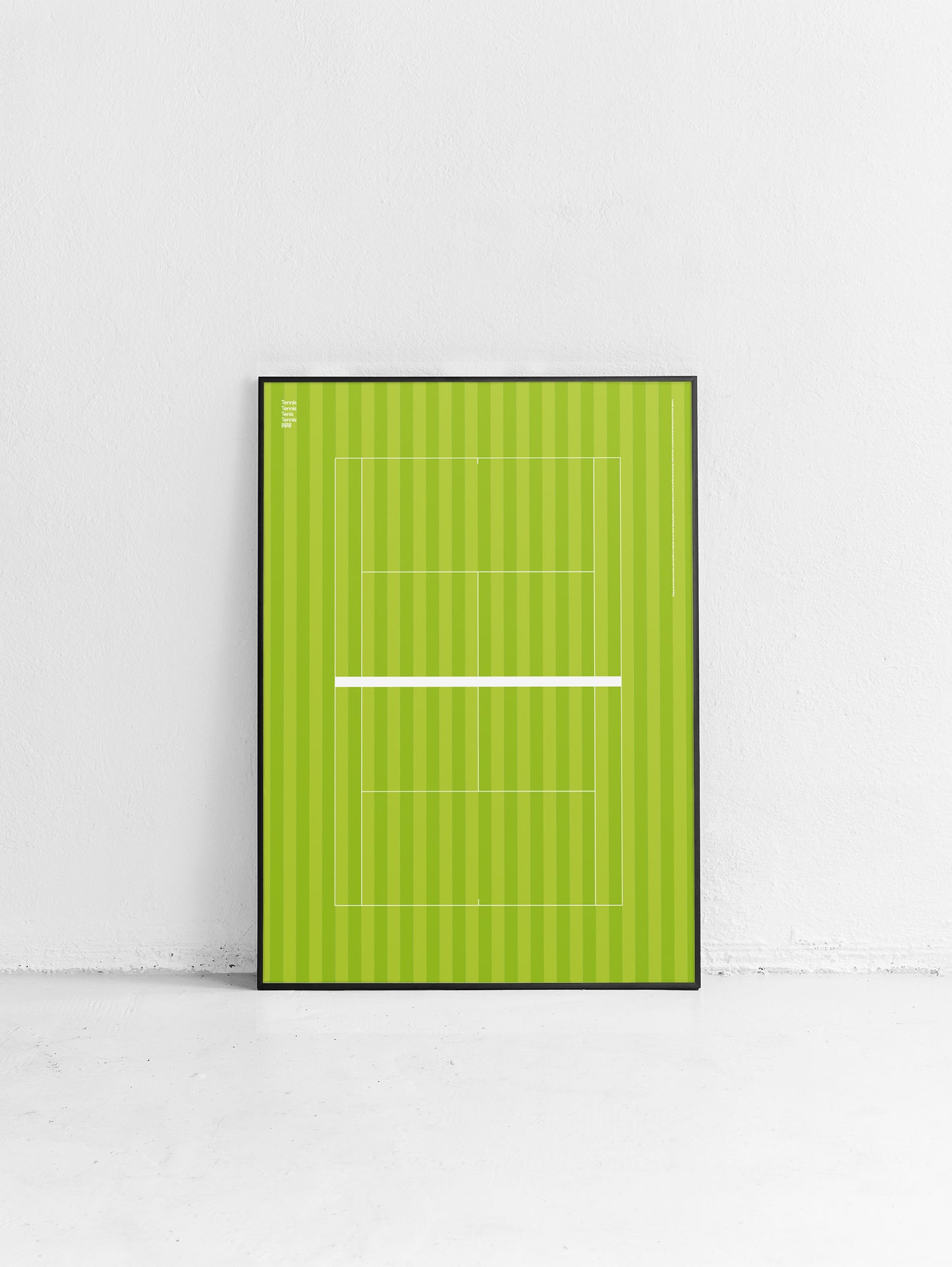 Sport Tennis Court Wimbledon Poster