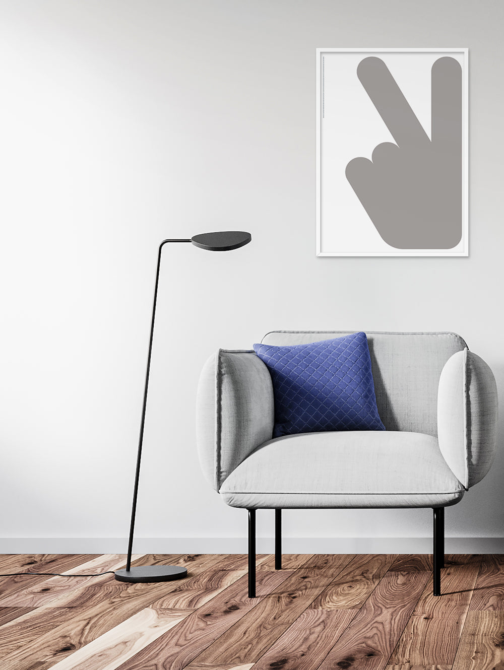 Peace Hand Poster