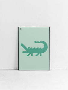 Animal Alligator Poster