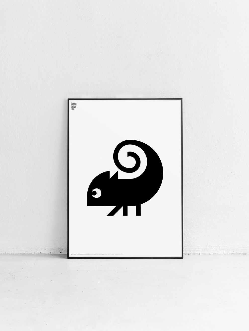 Animal Iguana Poster