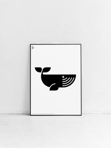 Animal Whale Poster