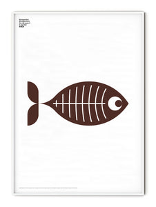 Animal X-Ray Fish Poster