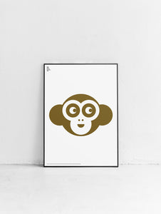 Animal Monkey Poster