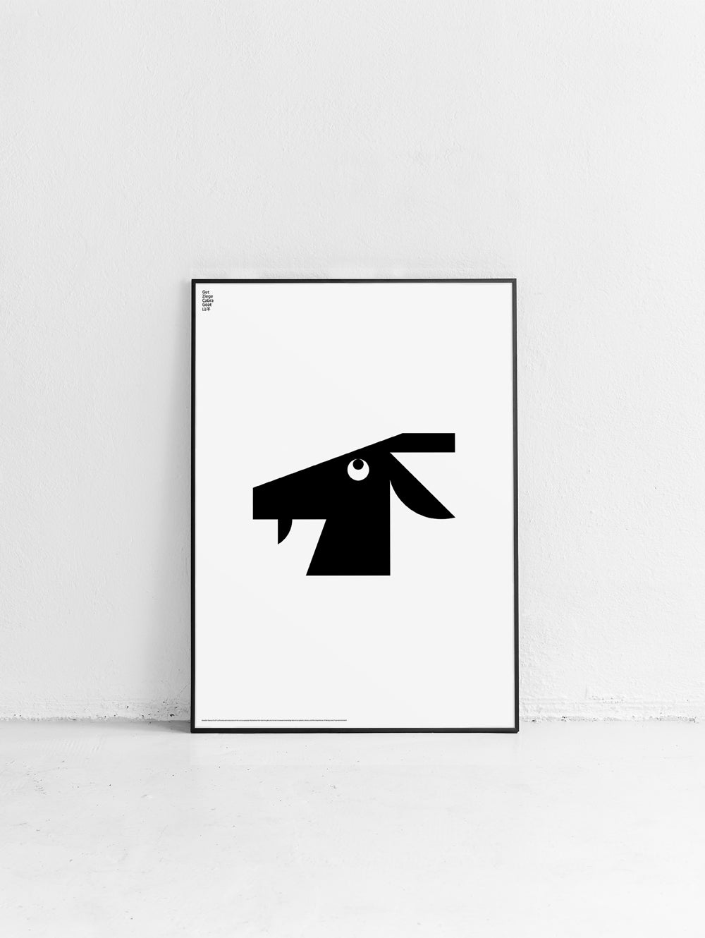 Animal Goat Poster
