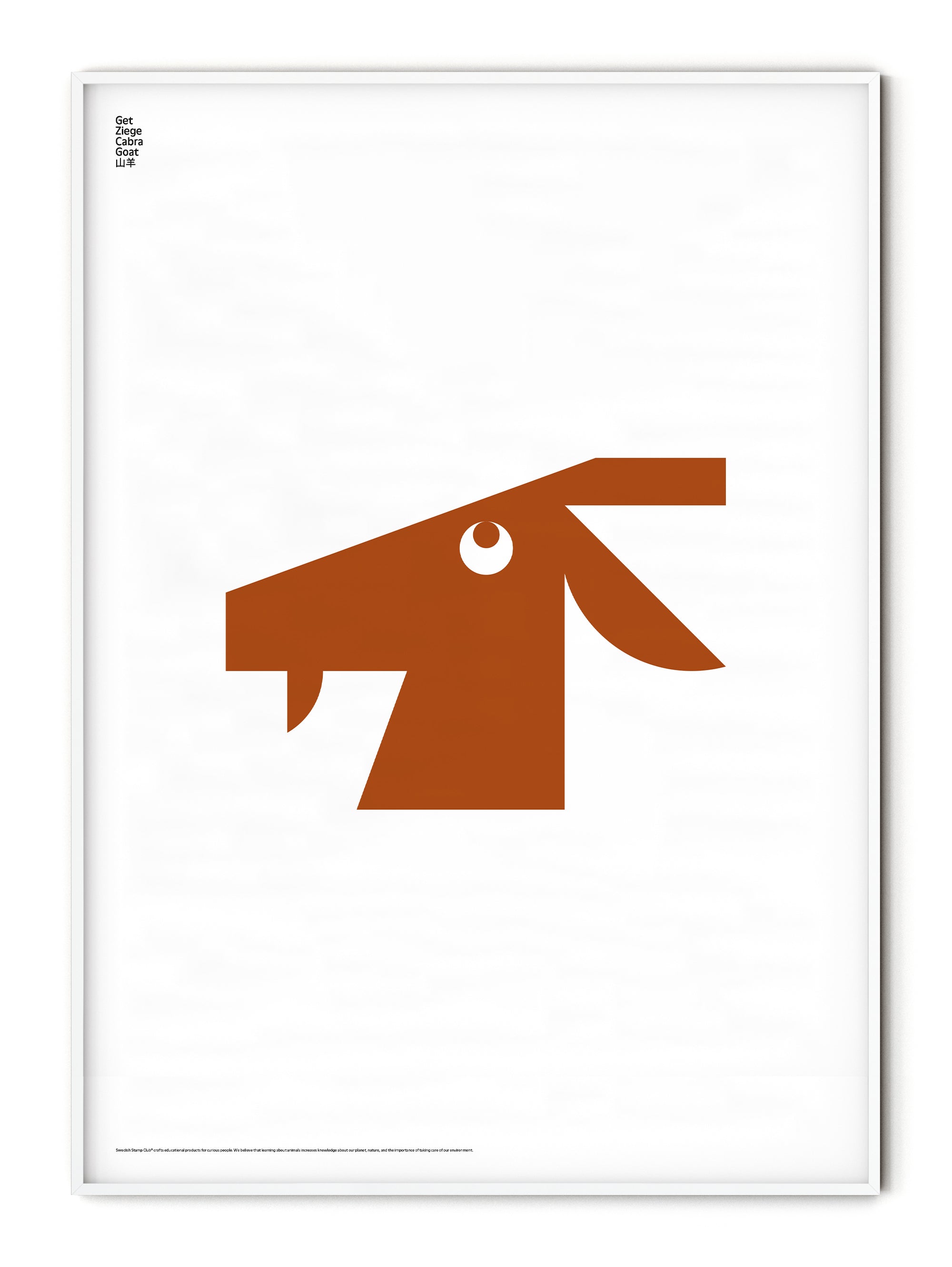Animal Goat Poster
