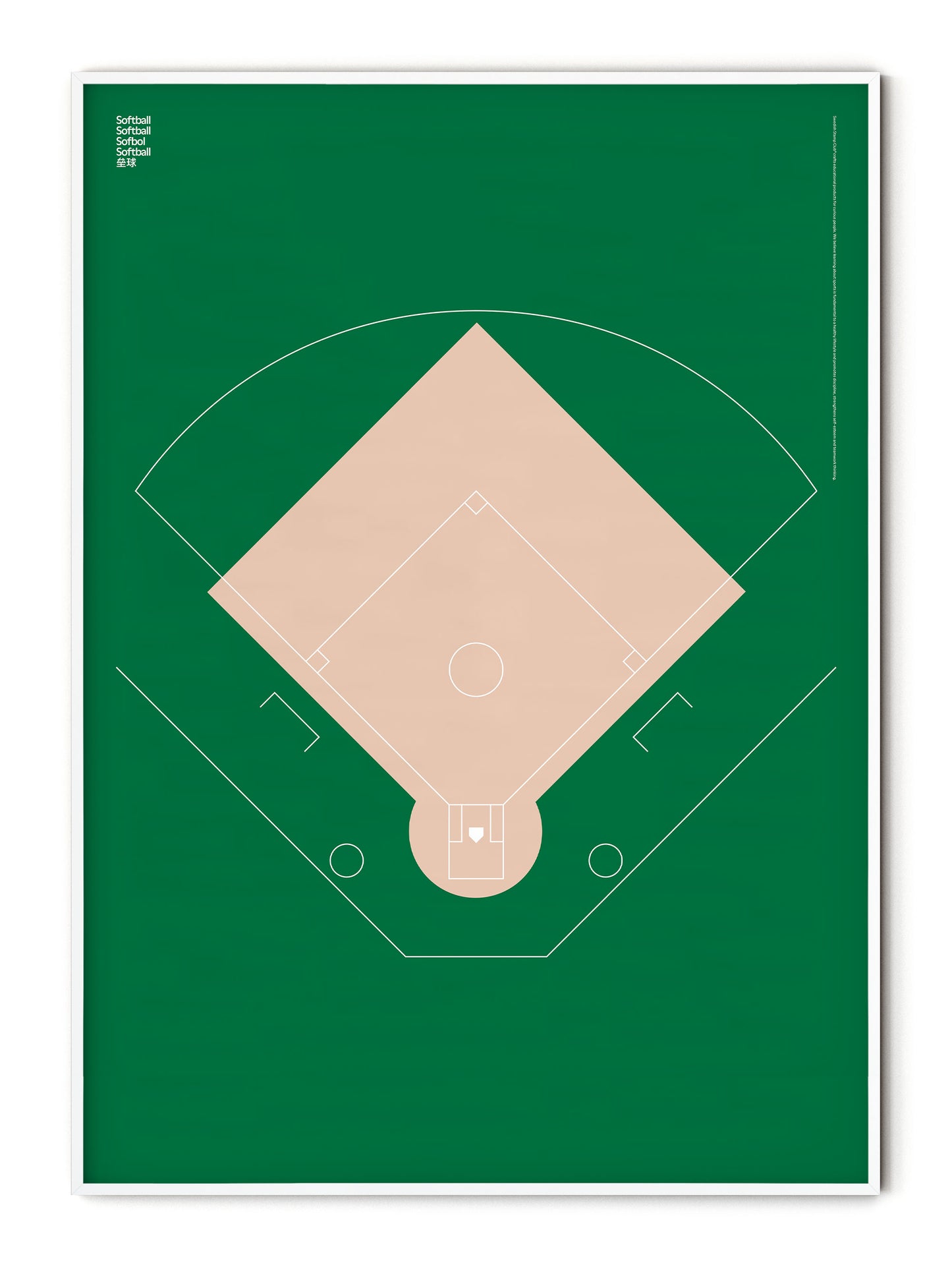 Sport Softball Poster